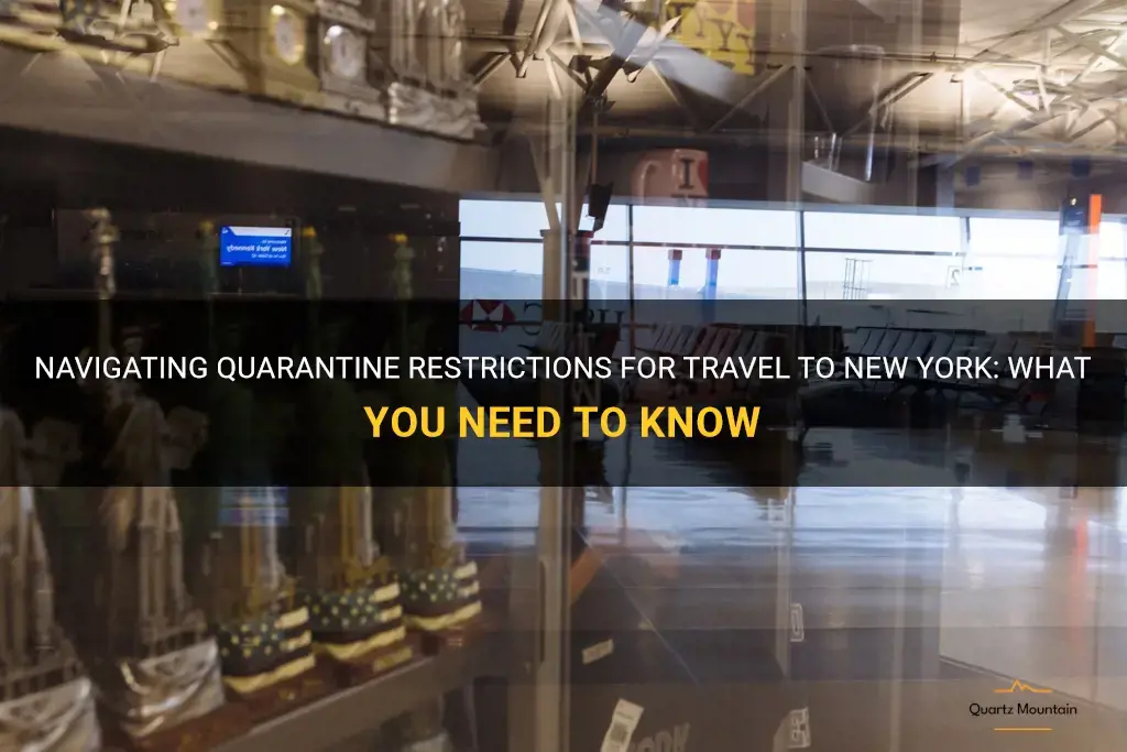 quarantine restrictions for travel to new york