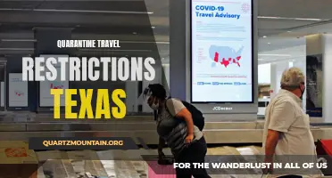 Navigating Quarantine Travel Restrictions in Texas