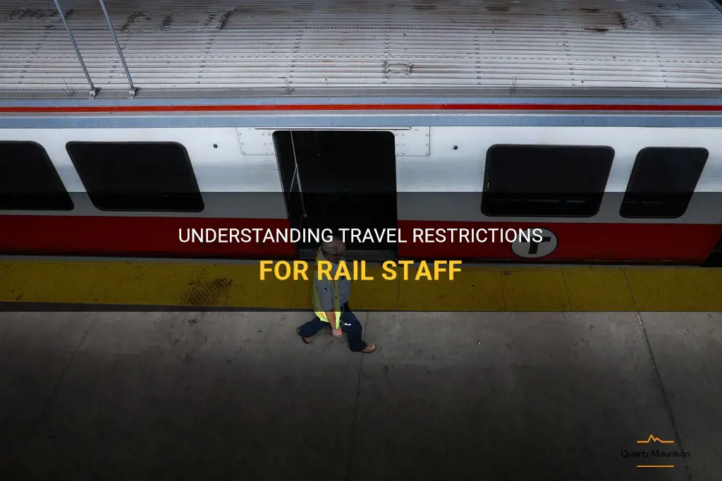 rail travel restrictions