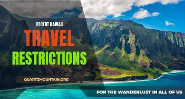 Exploring the Latest Travel Restrictions in Hawaii: What Visitors Need to Know