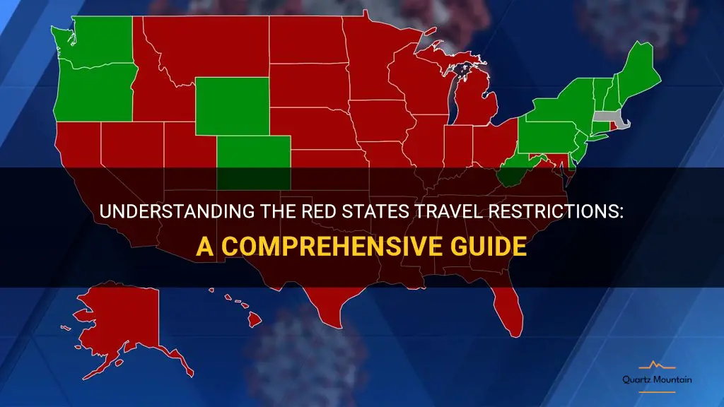 red states travel restrictions
