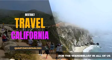 Ways to Restrict Travel in California: Protecting the Golden State