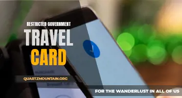 The Benefits of Using a Restricted Government Travel Card for Official Trips