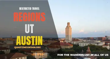 Exploring the Restricted Travel Regions at UT Austin: Everything You Need to Know