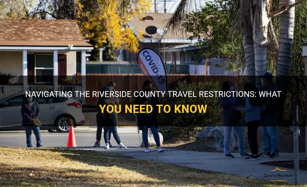 riverside county travel restrictions