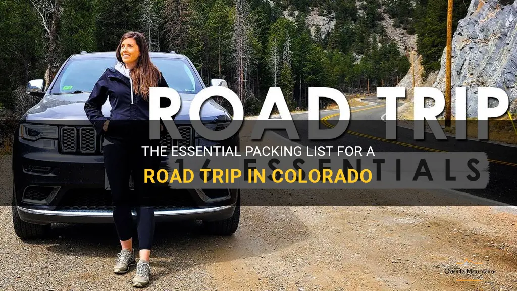 roadtrip colorado what to pack