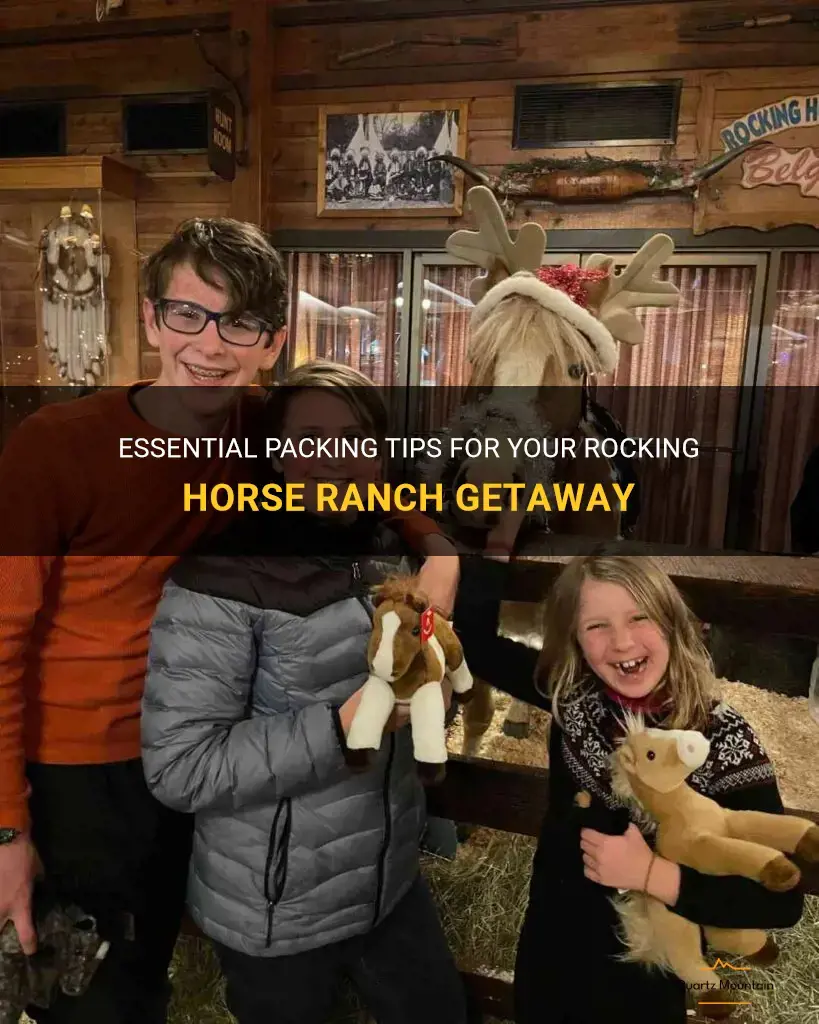 rocking horse ranch what to pack