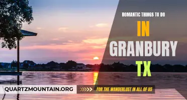 12 Romantic Things to Do in Granbury, TX for a Perfect Getaway