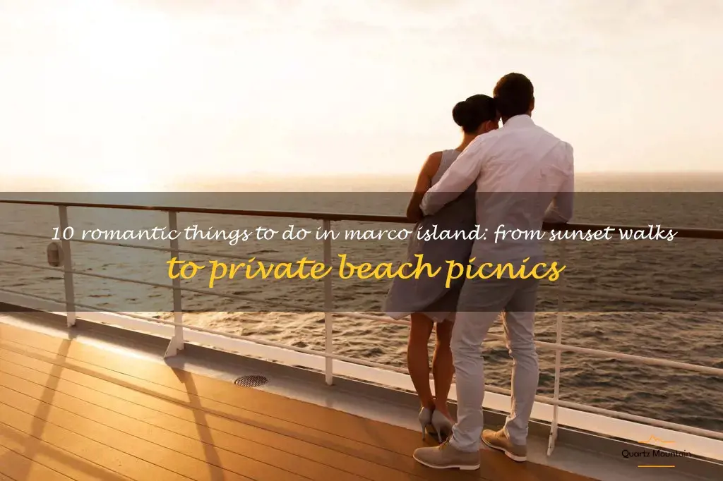 romantic things to do in marco island