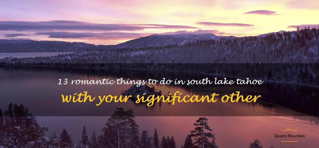 romantic things to do in south lake tahoe