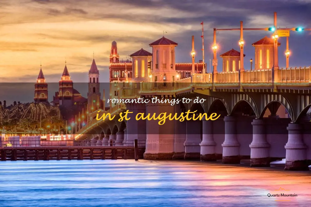 romantic things to do in st augustine