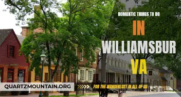 12 Romantic Activities to Experience in Williamsburg, VA