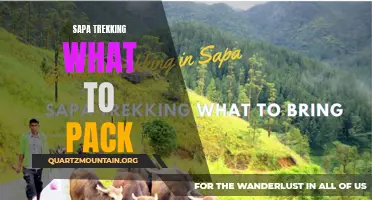 Essential Items to Pack for an Unforgettable Sapa Trekking Experience