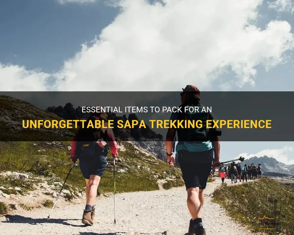 sapa trekking what to pack