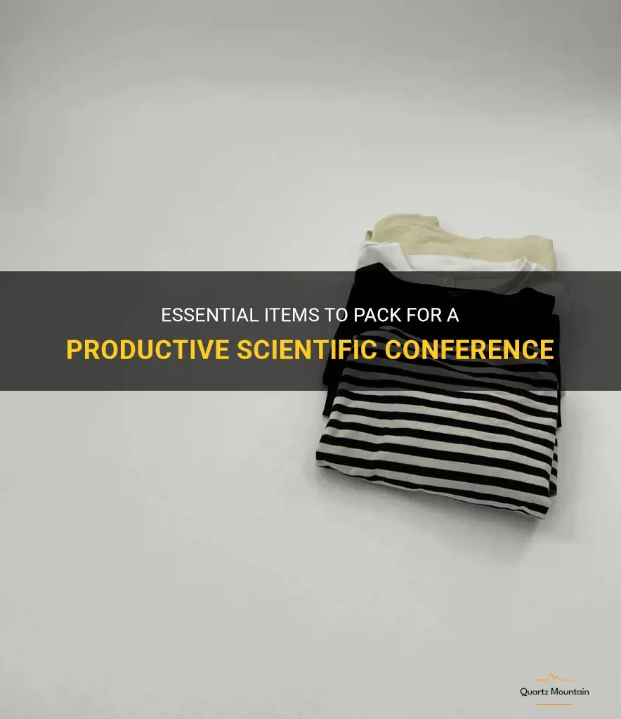 scientific conference what to pack