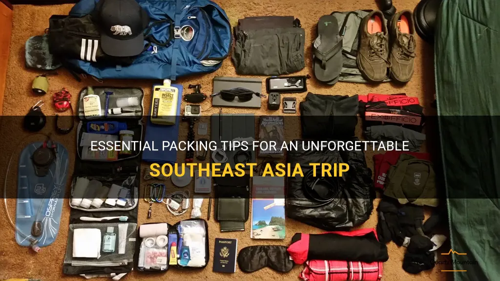 se asia trip what to pack