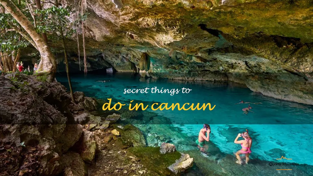 secret things to do in cancun
