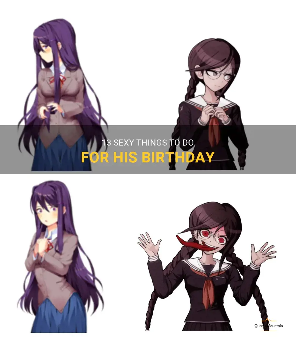 sexy things to do for his birthday