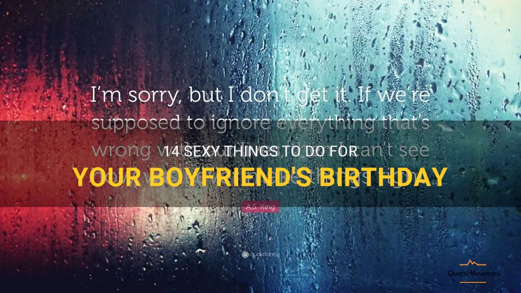 sexy things to do for your boyfriends birthday
