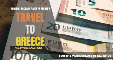 Is it Advisable to Exchange Money Prior to Traveling to Greece?