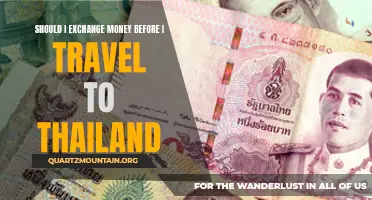 Why Exchanging Money Before Traveling to Thailand Can Be Advantageous