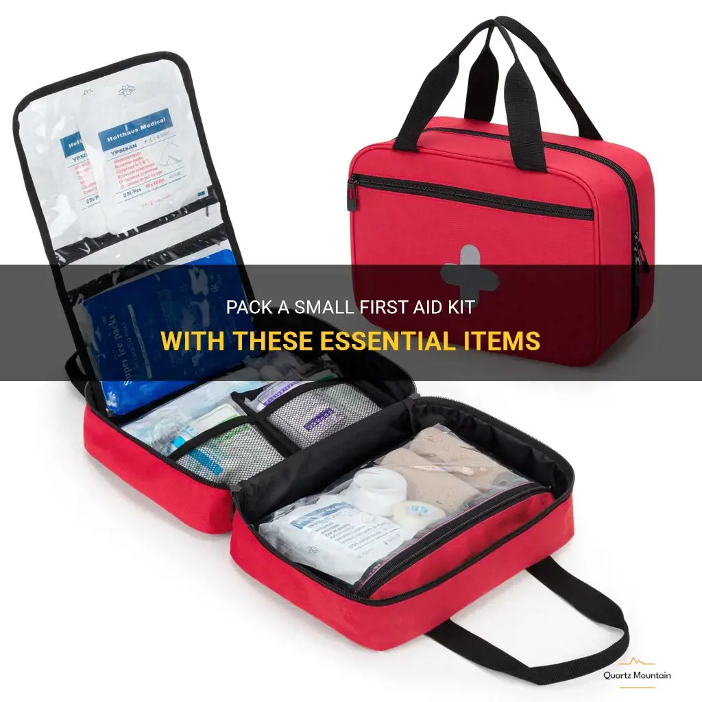 small first aid kit what to pack