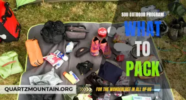 The Ultimate Guide to What to Pack for Your SOU Outdoor Program