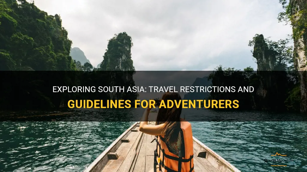 south asia travel restrictions