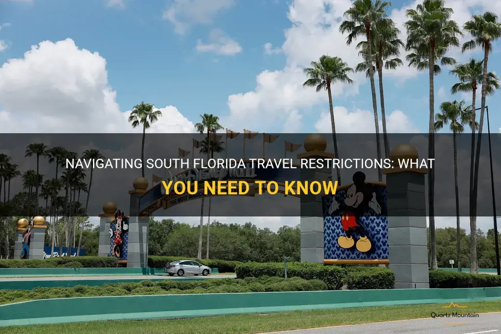south florida travel restrictions