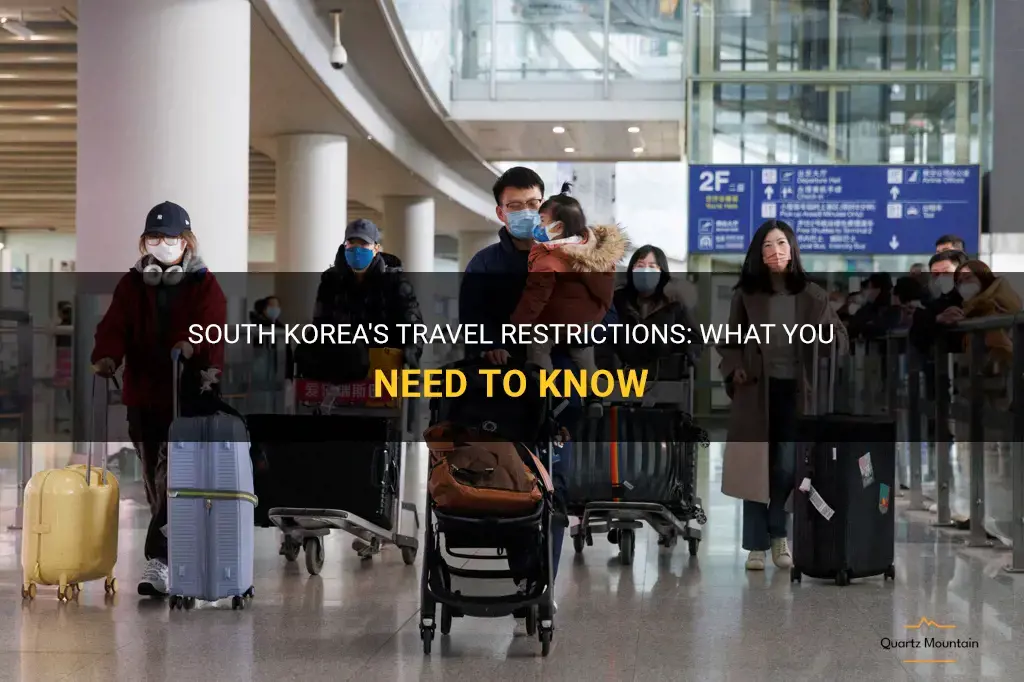 south korea embassy travel restrictions