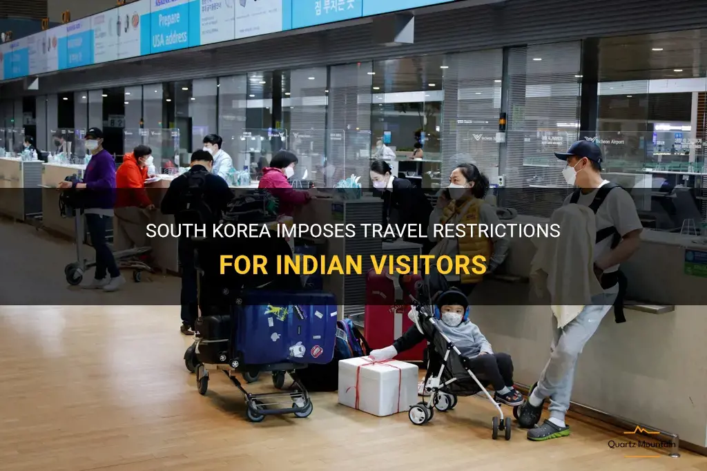south korea travel restrictions for indian