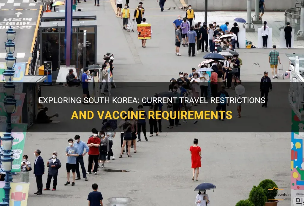south korea travel restrictions vaccine