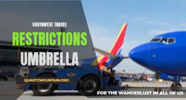 Navigating Southwest Travel Restrictions: All You Need to Know About Traveling with an Umbrella