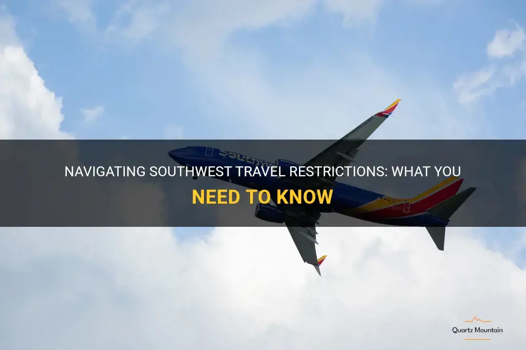 southwest travel restrictions
