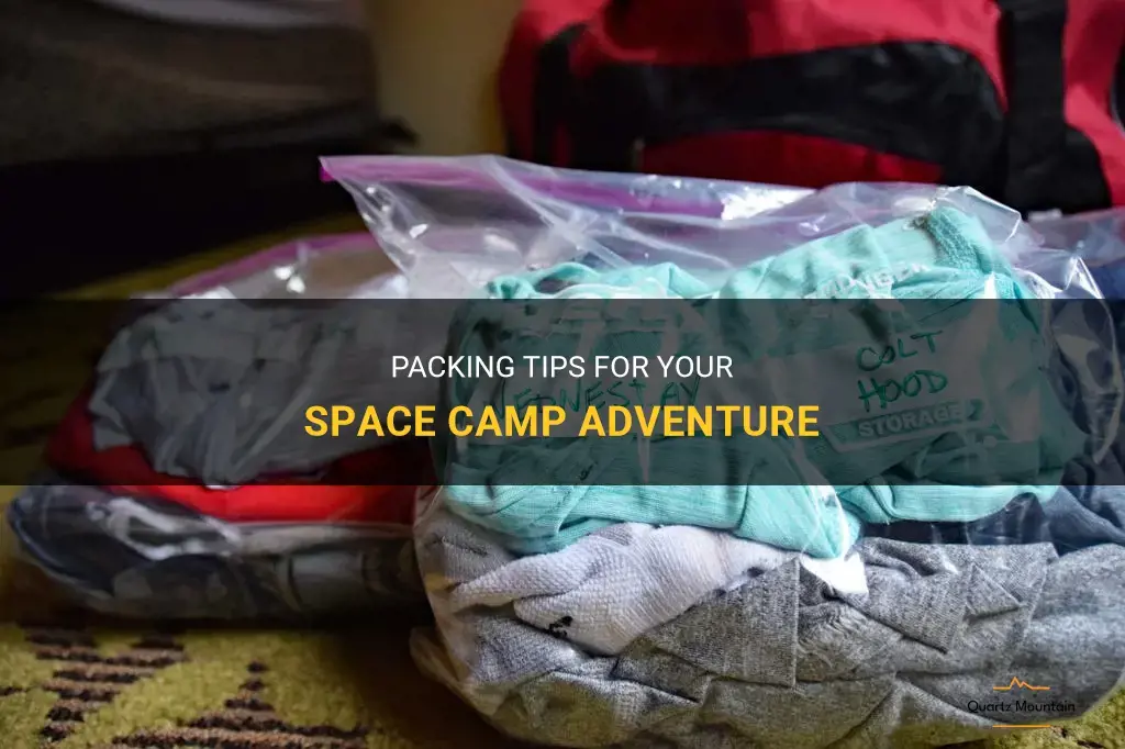space camp what to pack