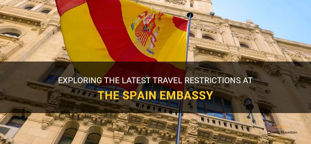 spain embassy travel restrictions