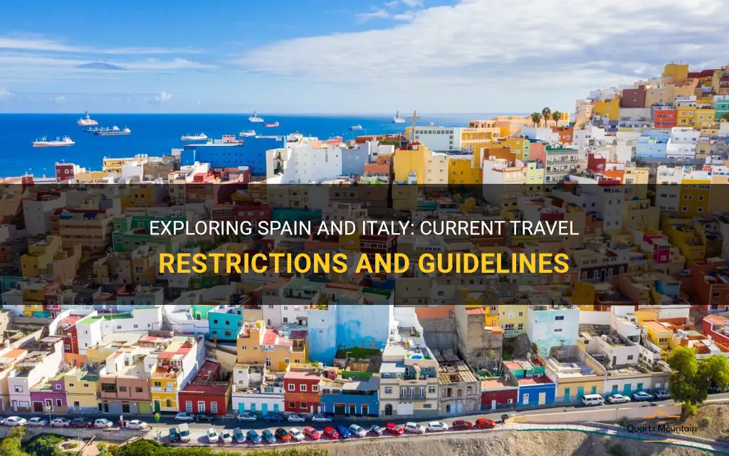 spain italy travel restrictions