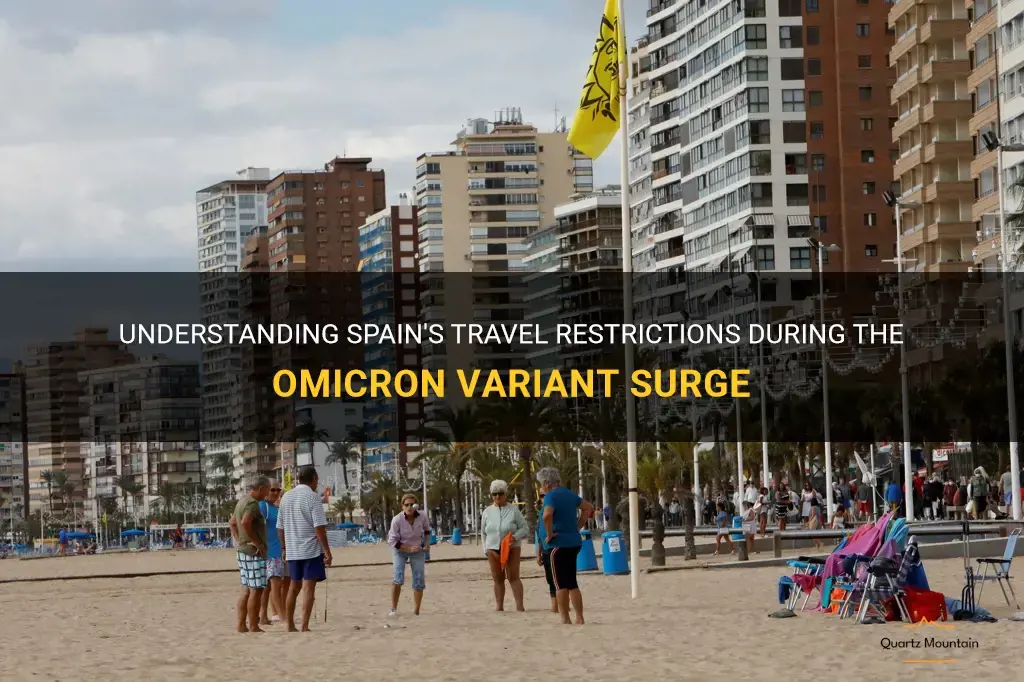 spain omicron travel restrictions