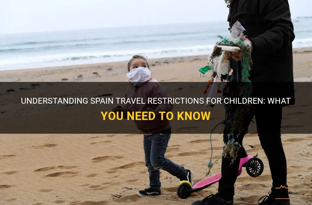 spain travel restrictions child