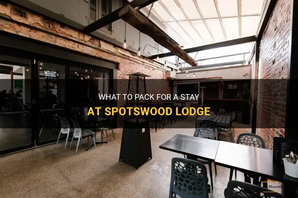 spotswood lodge what to pack
