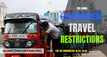 Sri Lanka Government Imposes Travel Restrictions to Combat COVID-19 Spread