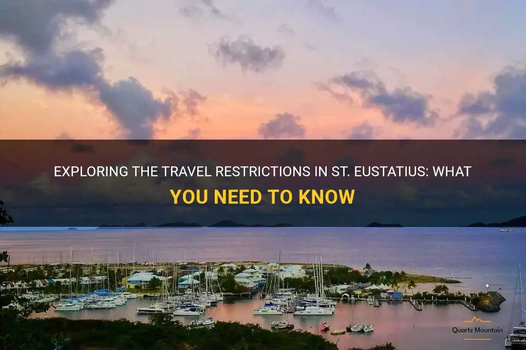st eustatius travel restrictions