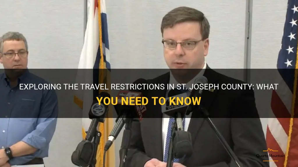st joseph county travel restrictions