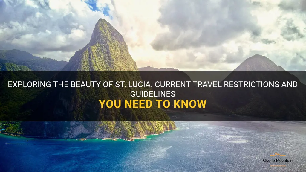 st. lucia travel restrictions