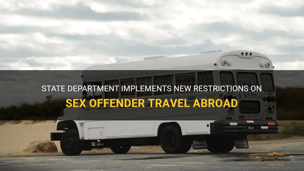 state department restriction on sex offender travel