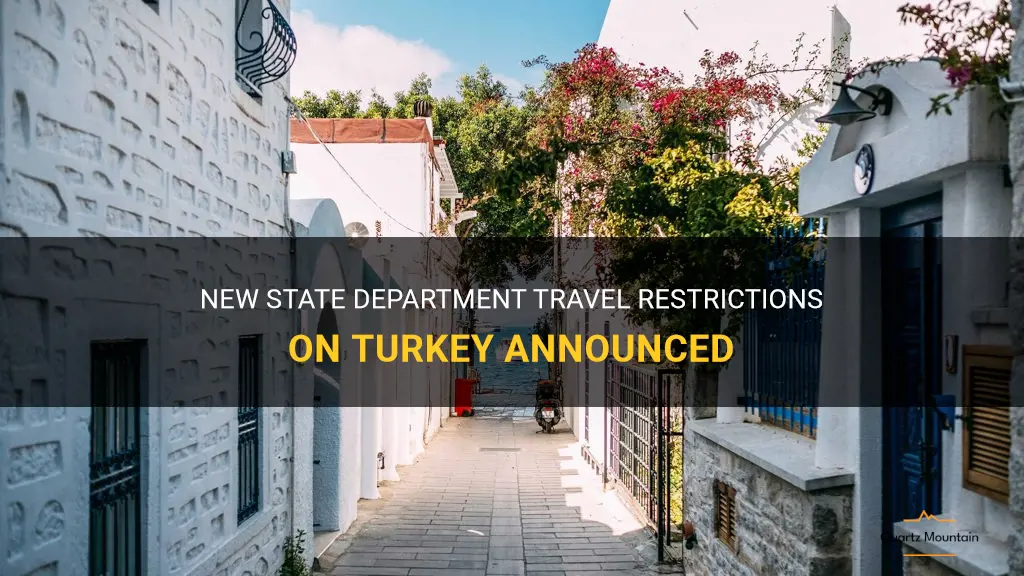 state department travel restrictions turkey