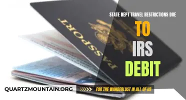 State Department Imposes Travel Restrictions in Response to IRS Debit Issues