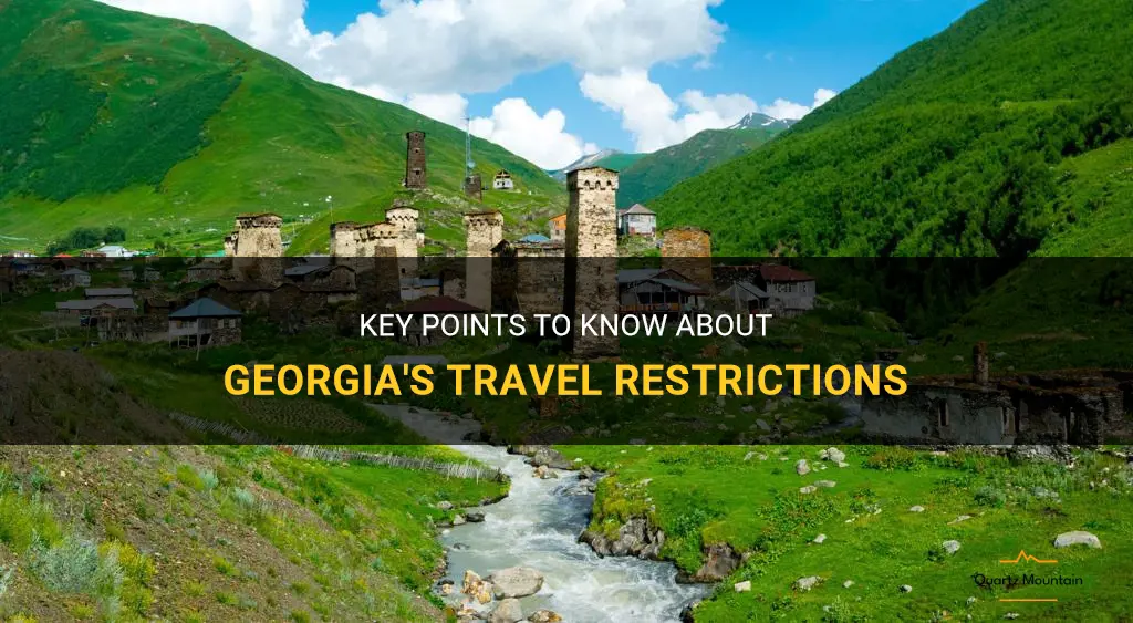 state of ga travel restrictions