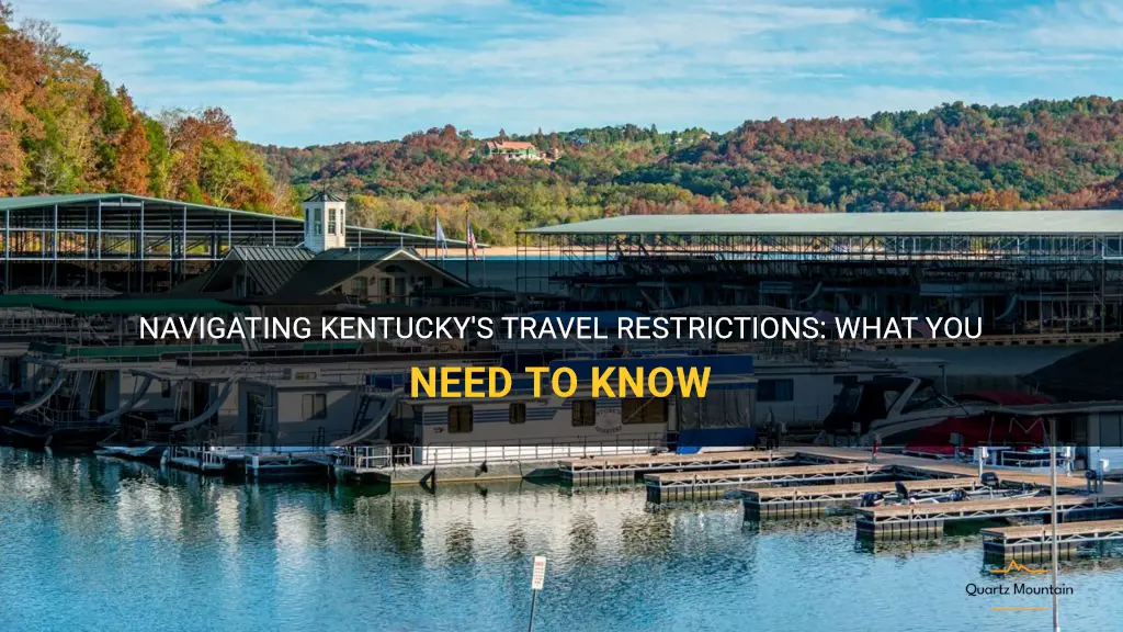 state of kentucky travel restrictions