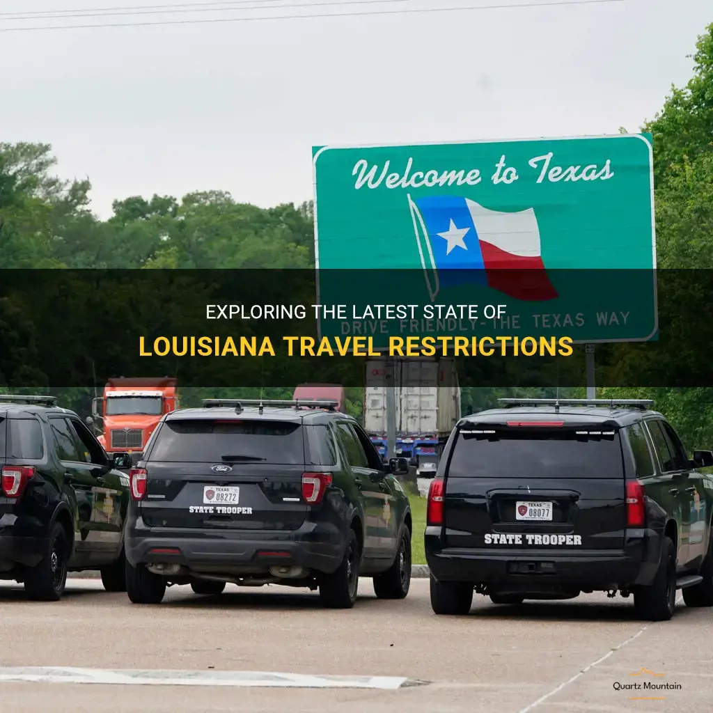 state of louisiana travel restrictions